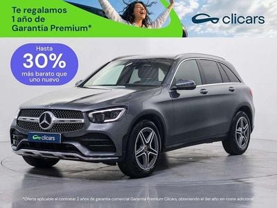 Usado Mercedes GLC300 245 CV (180 kW) 2020 Gris SUV