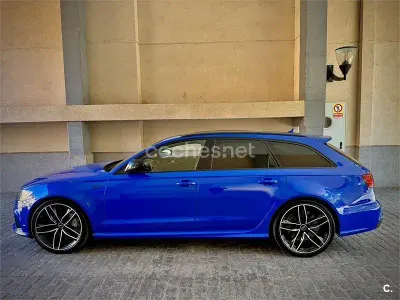 Używany Audi RS6 605 KM (444 kW) 2019 Niebieski Kombi