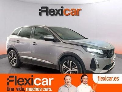 Usado Peugeot 3008 Allure 130 CV (95 kW) 2021 Gris SUV