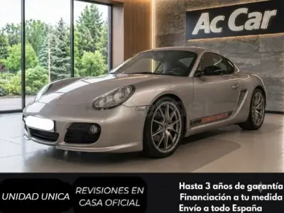 Usado Porsche Cayman 330 CV (242 kW) 2012 Gris / plata Coupe