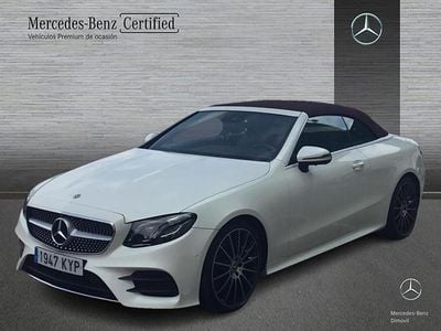 Usado Mercedes E220 AMG 194 CV (142 kW) 2019 Blanco Descapotable