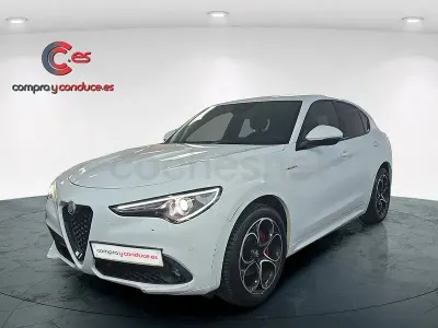 Usado Alfa Romeo Stelvio Veloce 210 CV (154 kW) 2021 Blanco SUV