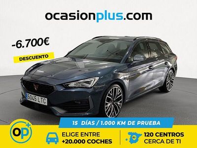 Usado Cupra Leon 310 CV (228 kW) 2021 Gris / plata Familiar
