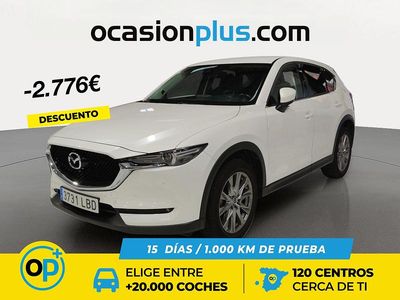 Usado Mazda CX-5 150 CV (110 kW) 2019 Blanco SUV