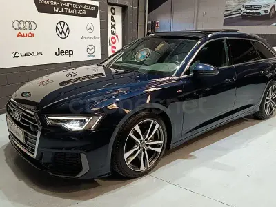 Usado Audi A6 Sport 286 CV (210 kW) 2019 Azul Familiar