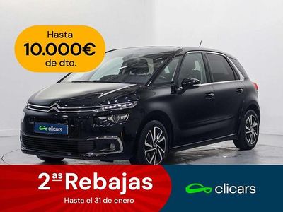 Negro Usado 2018 Citroën C4 SpaceTourer PureTech Monovolumen | 9990 € (Precio justo)