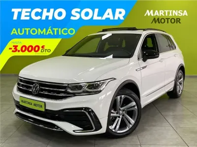 Usado VW Tiguan R-line 150 CV (110 kW) 2022 Blanco SUV