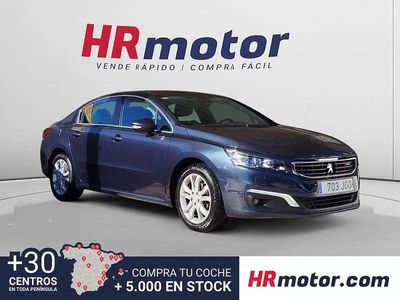 Usado Peugeot 508 Allure 116 CV (85 kW) 2015 Azul Berlina