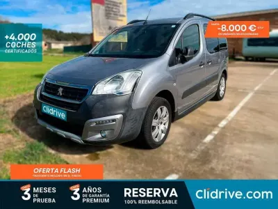 Usado Peugeot TePee Outdoor 110 CV (80 kW) 2016 Gris Van