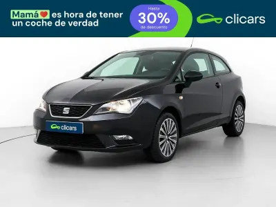 Begagnad Seat Ibiza Style 90 HK (66 kW) 2016 Svart Sedan
