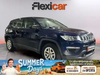 Usado Jeep Compass Sport 120 CV (88 kW) 2020 Azul SUV