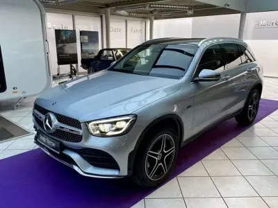 Usado Mercedes GLC300 211 CV (155 kW) 2021 Gris SUV