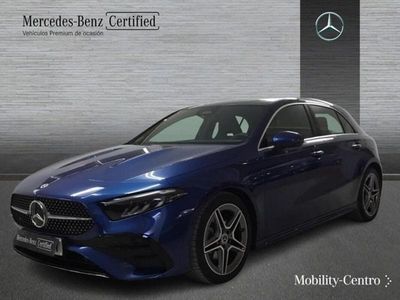 Azul espectra Usado 2024 Mercedes A180 AMG line Berlina | 33.600 € (Precio justo)