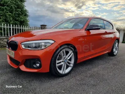 Käytetty BMW 116 Efficient Dynamics 116 HP (85 kW) 2017 Punainen Viistoperä