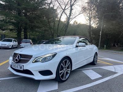 Usado Mercedes E250 204 CV (150 kW) 2014 Blanco Descapotable