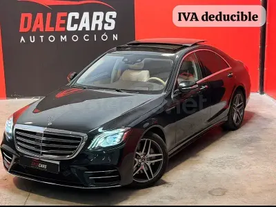 Usado Mercedes S350 286 CV (210 kW) 2018 Negro Berlina
