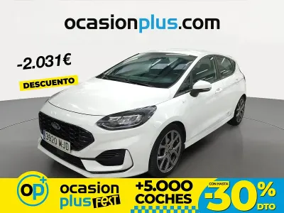 Usado Ford Fiesta ST-Line 125 CV (91 kW) 2023 Blanco Utilitario