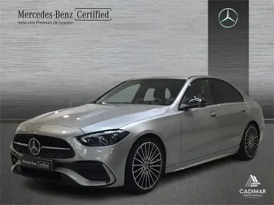 Usado Mercedes C220 200 CV (147 kW) 2021 Gris / plata Berlina