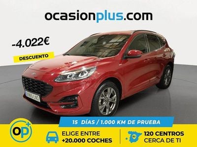 Rojo Usado 2021 Ford Kuga ST-Line X SUV | 19.150 € (Buen precio)