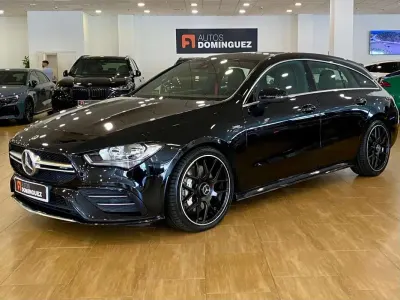 Usado Mercedes CLA45 AMG Shooting Brake AMG 306 CV (225 kW) 2020 Negro Familiar