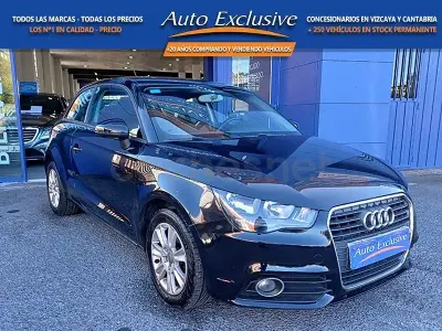 Usado Audi A1 Ambition 86 CV (63 kW) 2011 Negro Utilitario