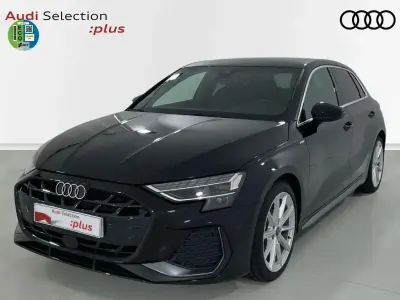 Usado Audi A3 S-Line 150 CV (110 kW) 2025 Negro Berlina