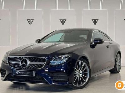 Usado Mercedes E220 194 CV (142 kW) 2019 Azul Coupe
