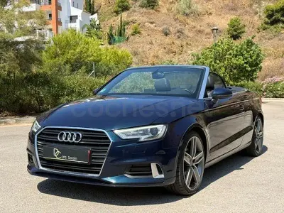 Usado Audi A3 Cabriolet Sport 150 CV (110 kW) 2016 Azul Descapotable