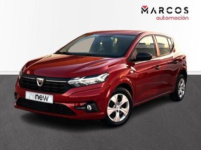 Rojo Usado 2021 Dacia Sandero Essentiel Berlina | 10.500 € (Precio justo)