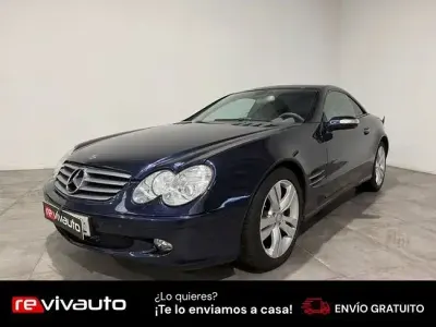 Usado Mercedes SL350 272 CV (200 kW) 2007 Azul Coupe