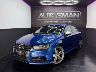 Usado Audi S3 Sportback Exclusive 300 CV (220 kW) 2015 Azul Utilitario