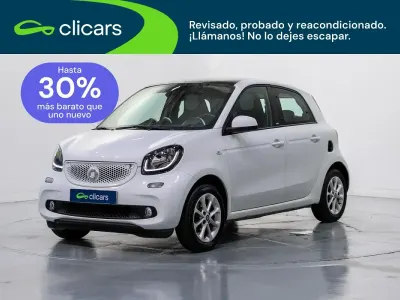 Usado Smart ForFour Passion 71 CV (52 kW) 2015 Blanco Utilitario