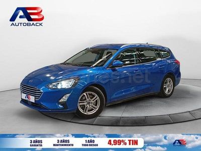 Usado Ford Focus Trend+ 120 CV (88 kW) 2021 Azul Familiar