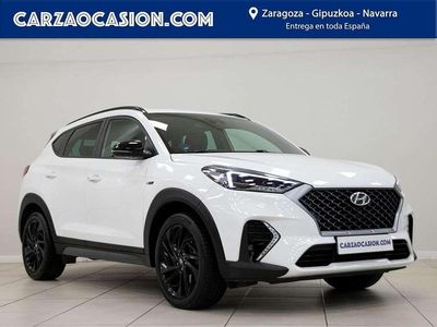 Usado Hyundai Tucson N Line 136 CV (100 kW) 2021 Blanco SUV