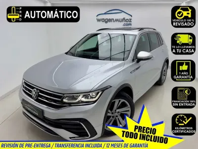 Usado VW Tiguan R-line 150 CV (110 kW) 2022 Gris SUV