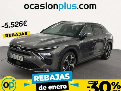 Gris Usado 2024 Citroën C5 X PureTech Familiar | 20.864 € (Precio justo)
