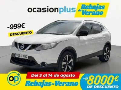 Usado Nissan Qashqai N-Connecta 110 CV (80 kW) 2017 Blanco SUV