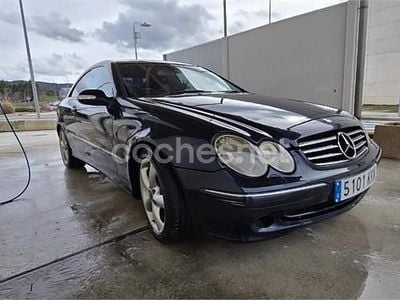 Usado Mercedes CLK270 Elegance 170 CV (125 kW) 2004 Azul Coupe