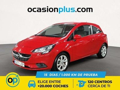 Usado Opel Corsa Selective 90 CV (66 kW) 2015 Rojo Utilitario