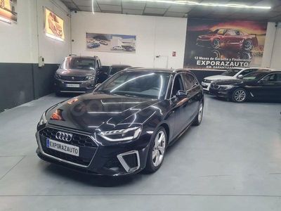 Usado Audi A4 S-Line 204 CV (150 kW) 2020 Negro Familiar