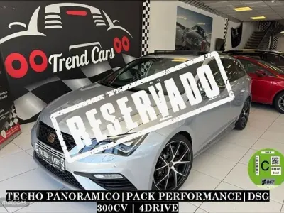Usado Seat Leon ST 300 CV (220 kW) 2020 Gris Familiar