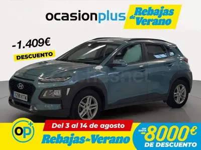 Usado Hyundai Kona 115 CV (84 kW) 2019 Azul SUV