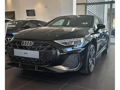 Uusi Audi A3 S-Line 204 HP (150 kW) 2026 Musta Sedan