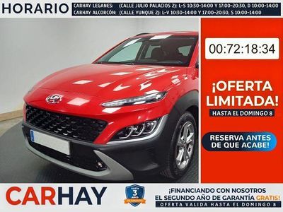Rojo Usado 2022 Hyundai Kona SUV | 14.390 € (Precio justo)