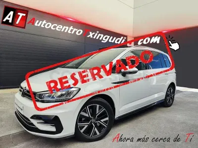 Usado VW Touran R-line 150 CV (110 kW) 2021 Blanco Monovolumen