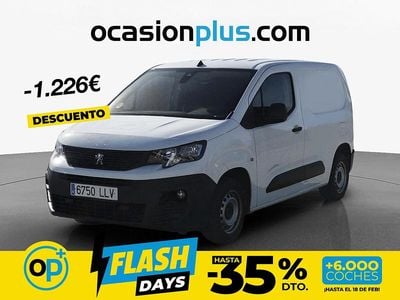 Usado Peugeot Partner Premium 98 CV (72 kW) 2020 Blanco Monovolumen