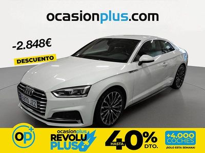 Usado Audi A5 S-Line 190 CV (139 kW) 2017 Blanco Coupe
