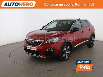 Rojo Usado 2019 Peugeot 3008 Allure Monovolumen | 13.399 € (Precio justo)
