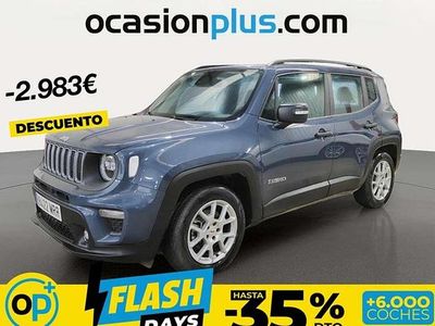 Usado Jeep Renegade Limited 129 CV (94 kW) 2024 Azul SUV