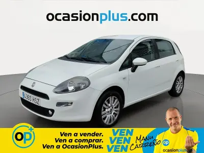 Usado Fiat Punto Easy 75 CV (55 kW) 2013 Blanco Utilitario
